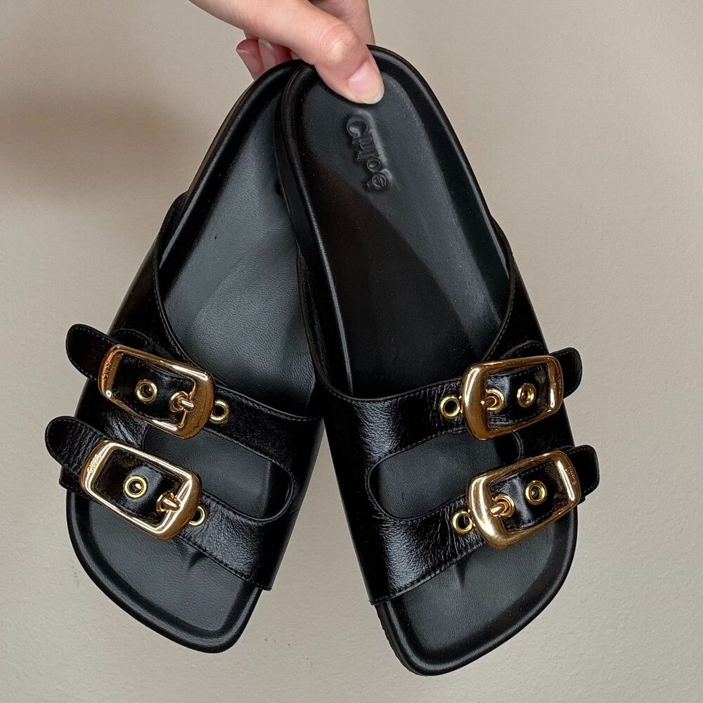 Chloe Leather Sandals